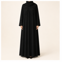 عباية ترف السوداء