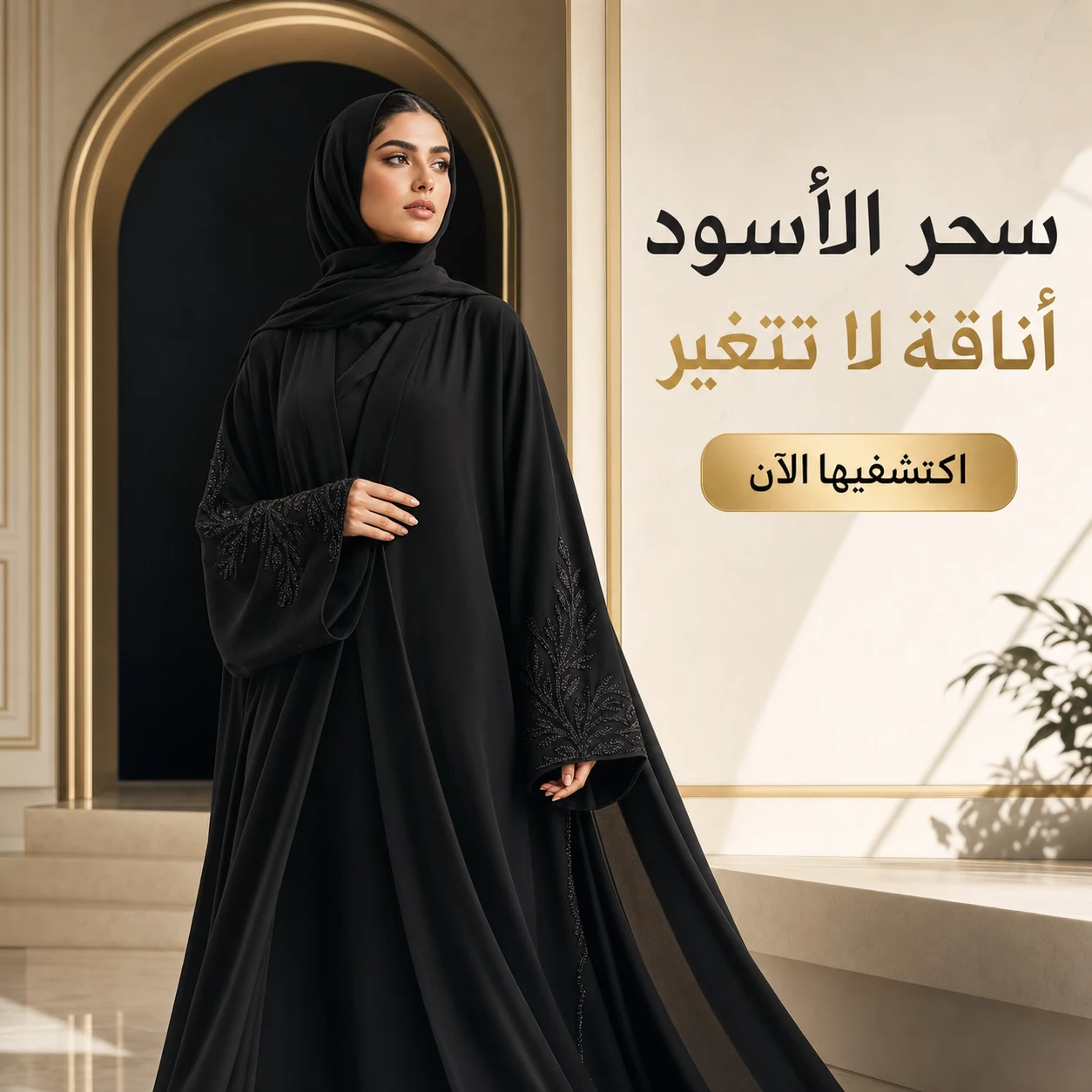 عبايات سوداء